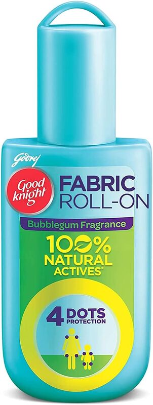 Good Knight Fabric Roll On Bubble Gum Fragrance 8ml